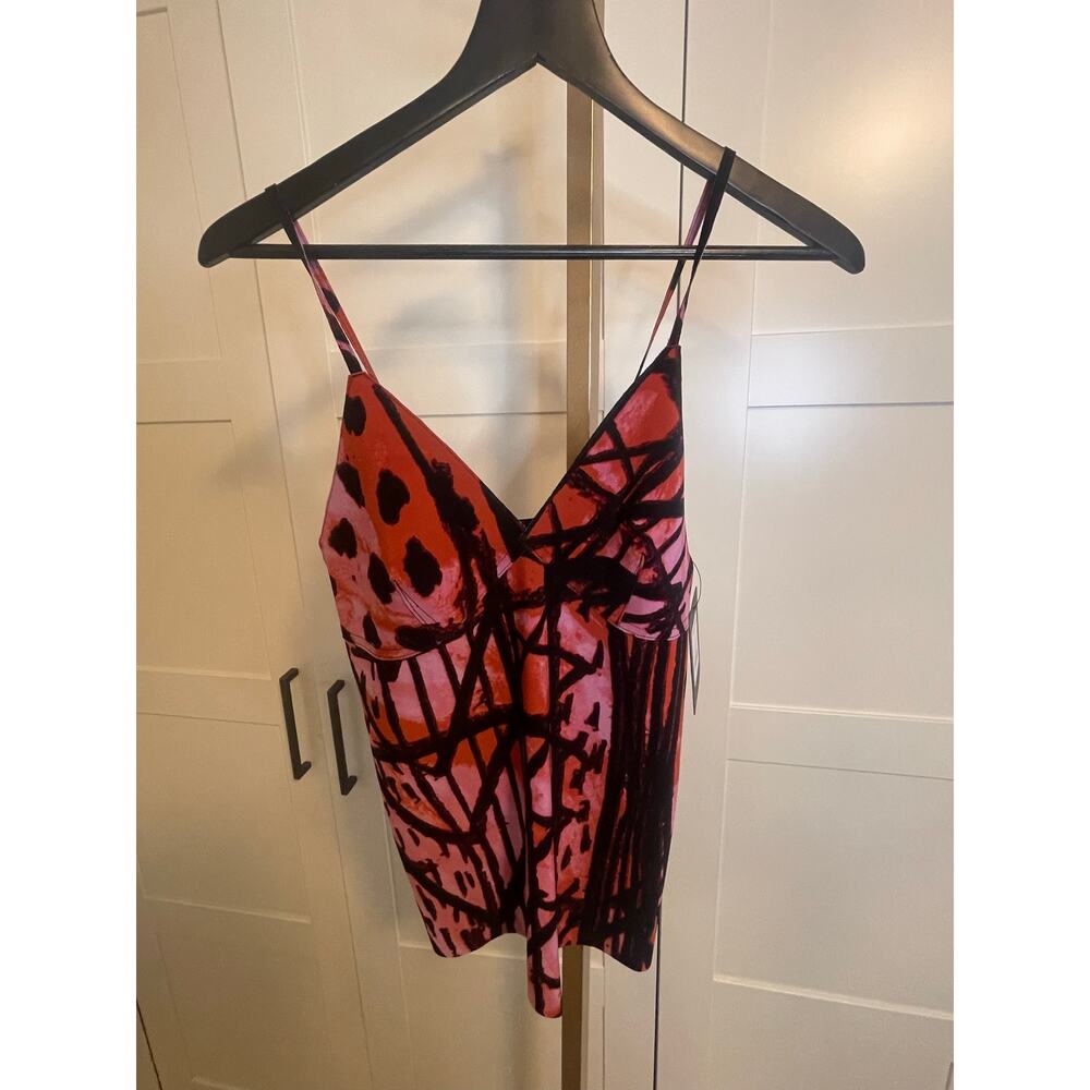 NWT: Norma Kamali Bonded Slip Top in Sticks & Stones - Picture 3 of 8